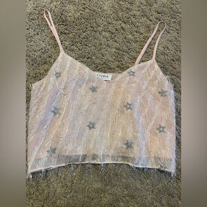 Light pink crop top!